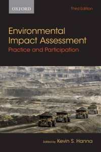 Environmental Impact Assessment : Practice and Participation （3RD）