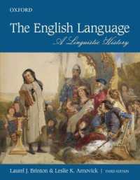 The English Language : A Linguistic History （3RD）