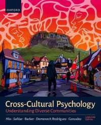 Cross-Cultural Psychology : Understanding Our Diverse Communities, Canadian Edition