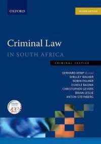 Criminal Law in South Africa: Criminal Law in South Africa (Criminal Law in South Africa) -- Paperback / softback （2 Revised）
