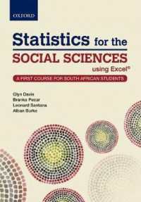 Statistics for the Social Sciences , Using Excel