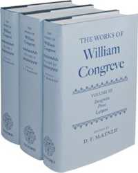 コングリーヴ作品集（全３巻）<br>The Works of William Congreve