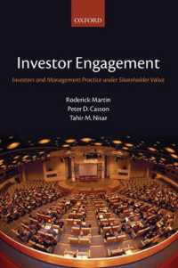 Investor Engagement : Investors and Management Practice under Shareholder Value