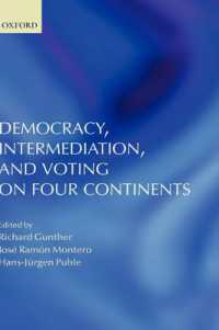 世界四大陸における民主主義、仲介と投票<br>Democracy, Intermediation, and Voting on Four Continents