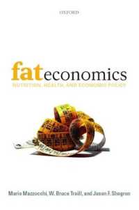 肥満経済学：栄養学、保健、経済政策<br>Fat Economics : Nutrition, Health, and Economic Policy