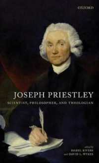 Joseph Priestley : Scientist, Philosopher, and Theologian