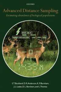 Advanced Distance Sampling : Estimating abundance of biological populations