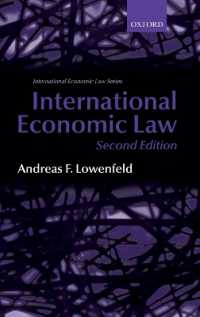 国際経済法（第２版）<br>International Economic Law (International Economic Law Series) （2ND）