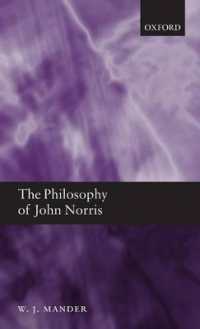 ジョン・ノリスの哲学<br>The Philosophy of John Norris