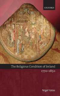 アイルランドの宗教的状況１７７０－１８５０年<br>The Religious Condition of Ireland 1770-1850
