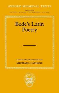 Bede's Latin Poetry (Oxford Medieval Texts)