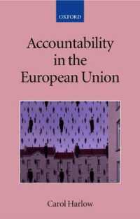 ＥＵにおけるアカウンタビリティ<br>Accountability in the European Union (Collected Courses of the Academy of European Law)