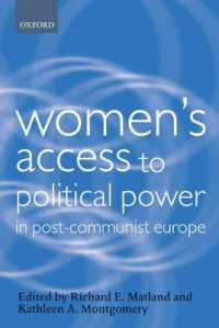 Women's Access to Political Power in Post-Communist Europe (Gender and Politics)