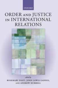 国際関係における秩序と正義<br>Order and Justice in International Relations