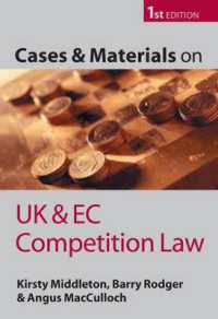 Cases and Materials on UK and EC Competition Law