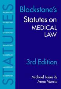 Statutes on Medical Law （3RD）