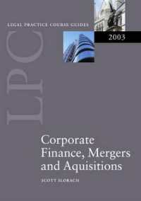 LPC Corporate Finance, Mergers and Acquisitions 2003