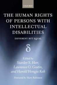 知的障害者の人権<br>The Human Rights of Persons with Intellectual Disabilities : Different but Equal