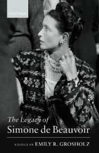 ボーヴォワールの遺産<br>The Legacy of Simone de Beauvoir