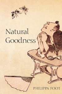 フィリッパ・フット『人間にとって善とは何か－徳倫理学入門』（原書）<br>Natural Goodness