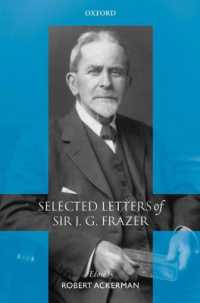 フレーザー書簡集<br>Selected Letters of Sir J. G. Frazer