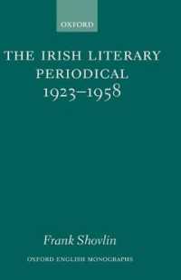 The Irish Literary Periodical 1923-58 (Oxford English Monographs)