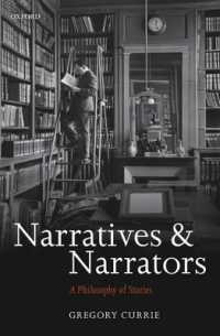 物語の哲学<br>Narratives and Narrators : A Philosophy of Stories