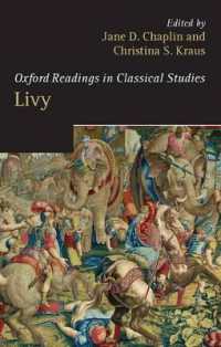 リウィウス研究論文集成<br>Livy (Oxford Readings in Classical Studies)