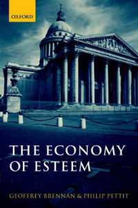 尊重の経済学<br>The Economy of Esteem : An Essay on Civil and Political Society