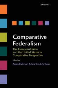 ＥＵと米国：比較研究<br>Comparative Federalism : The European Union and the United States in Comparative Perspective