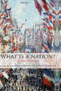 国家とは何か：長い１９世紀のヨーロッパ<br>What Is a Nation? : Europe 1789-1914