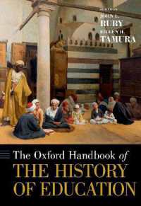 オックスフォード版　教育史ハンドブック<br>The Oxford Handbook of the History of Education (Oxford Handbooks)