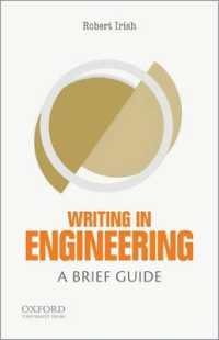 Writing in Engineering : A Brief Guide (Short Guides to Writing in the Disciplin)