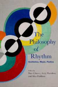 リズムの哲学：美学・音楽・詩学<br>The Philosophy of Rhythm : Aesthetics, Music, Poetics