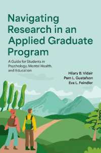Navigating Research in an Applied Graduate Program : A Guide for Students in Psychology, Mental Health, and Education
