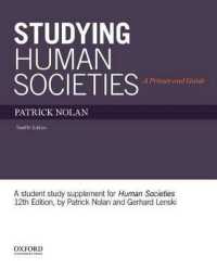 Studying Human Societies : A Primer and Guide （12TH）