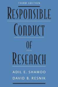 倫理的科学研究の手引き（第３版）<br>Responsible Conduct of Research （3RD）