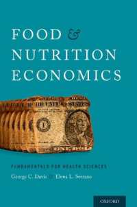 Food and Nutrition Economics : Fundamentals for Health Sciences (Food and Public Health)