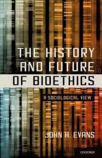 生命倫理の歴史と未来：社会学の視座<br>The History and Future of Bioethics : A Sociological View
