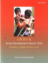 India Social Development Report 2016 : Disability Rights Perspective