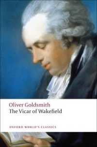 オリヴァー・ゴールドスミス『ウェイクフィールドの牧師』（原書）<br>The Vicar of Wakefield (Oxford World's Classics)