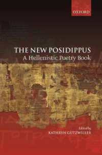 The New Posidippus : A Hellenistic Poetry Book