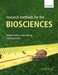 生物科学研究法<br>Research Methods for the Biosciences （2ND）
