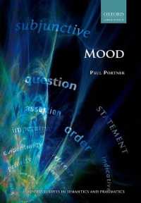 法（オックスフォード意味論・語用論概論）<br>Mood (Oxford Surveys in Semantics and Pragmatics)