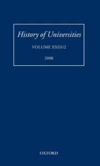 History of Universities : Volume XXIII/2 (History of Universities Series)