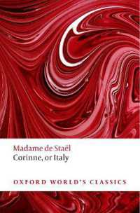 Corinne : or Italy (Oxford World's Classics)