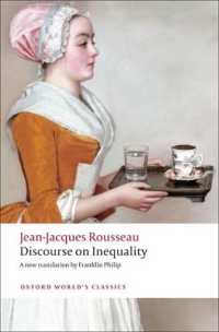 Discourse on the Origin of Inequality (Oxford World's Classics)