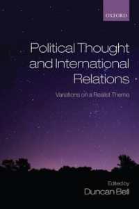 政治思想と国際関係論：現実主義の変化形<br>Political Thought and International Relations : Variations on a Realist Theme