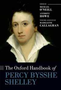 オックスフォード版 シェリー・ハンドブック<br>The Oxford Handbook of Percy Bysshe Shelley (Oxford Handbooks)