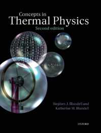 熱力学の概念（第２版）<br>Concepts in Thermal Physics （2ND）